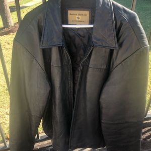 Mens leather jacket